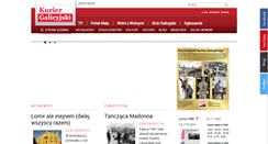 Desktop Screenshot of kuriergalicyjski.com